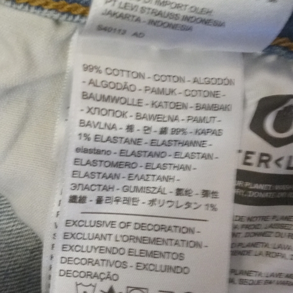 SOLD NWT LEVI'S WEDGIE JEANS 27/4 HIGH RISE - Picture 4 of 6